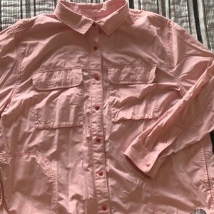 North face light weight shirt xl
